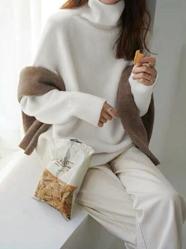 Vera Solange High-Neck Sweater