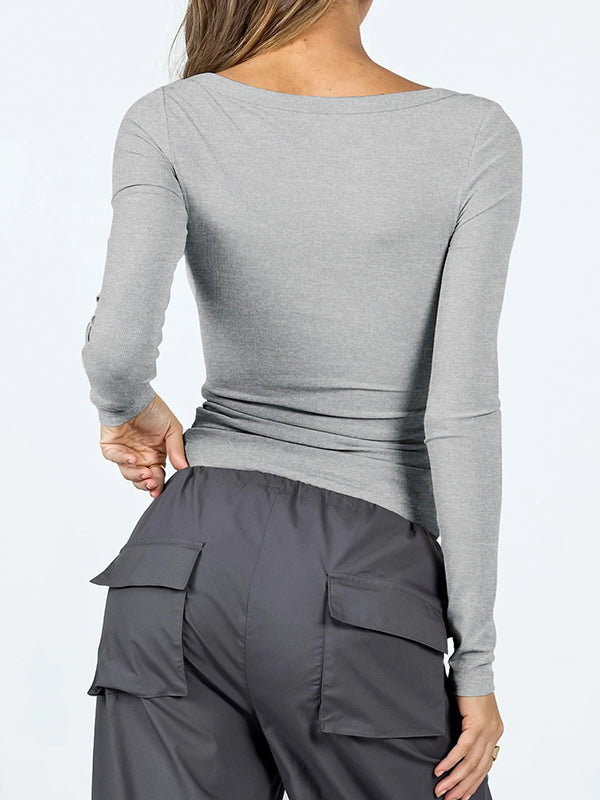 Vale Sloane U-Neck Top