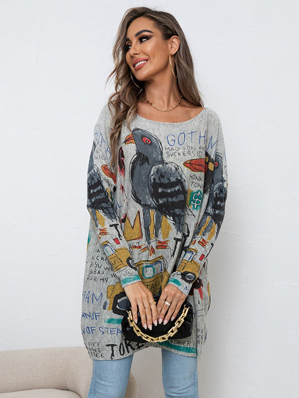 Vera Marlowe Printed Sweater