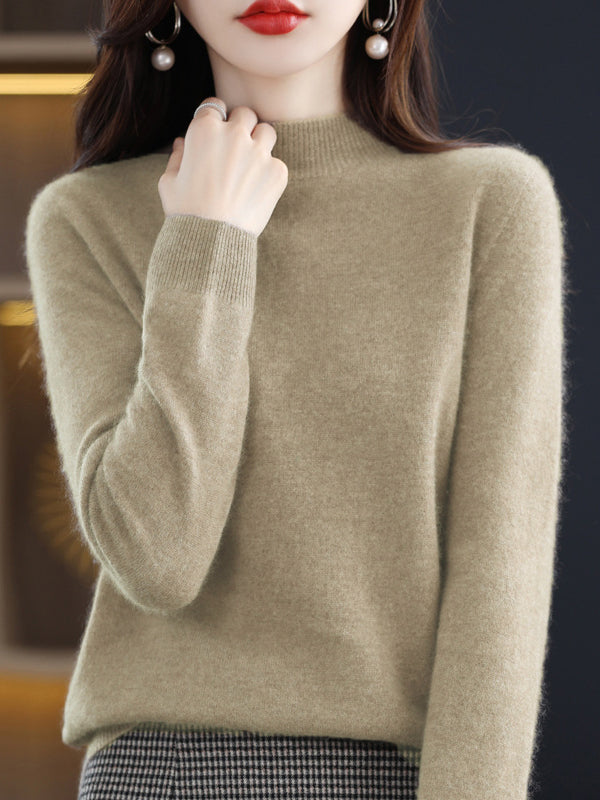 Vera Luxe High-Neck Sweater