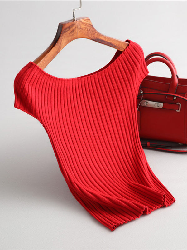 Vera Althea Boat-Neck Sweater