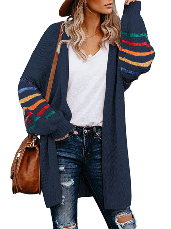 Vale Horizon Striped Cardigan