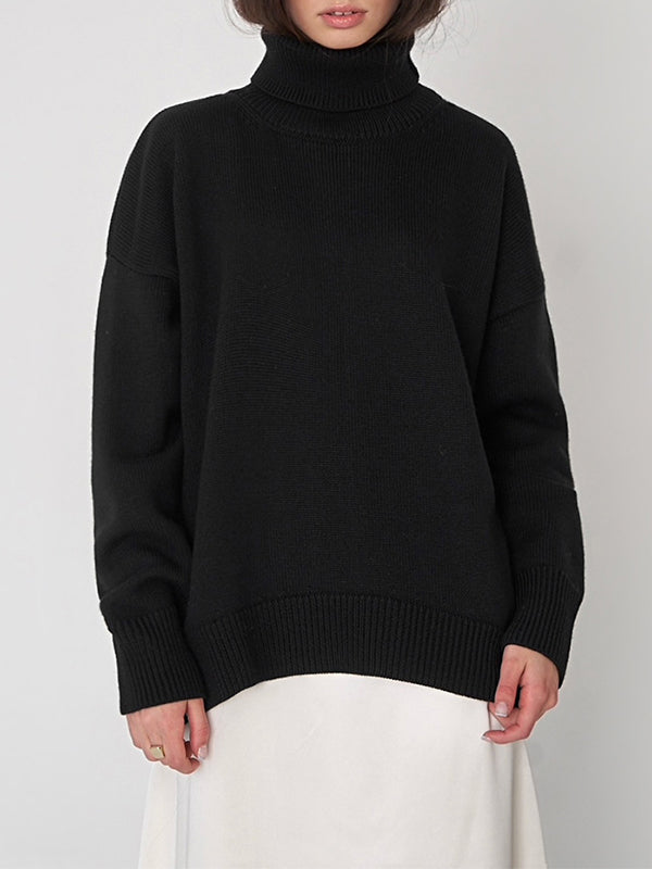 Vera Clarisse High-Neck Sweater