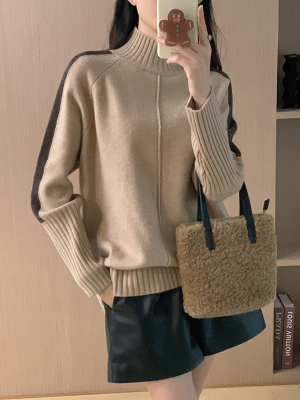 Vale Contour High-Neck Sweater