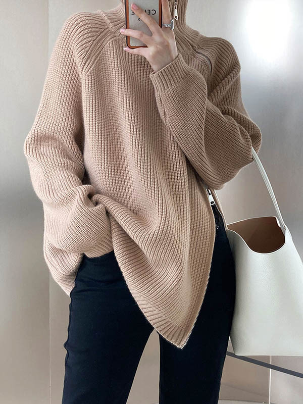 Vera Elodie Zip Sweater