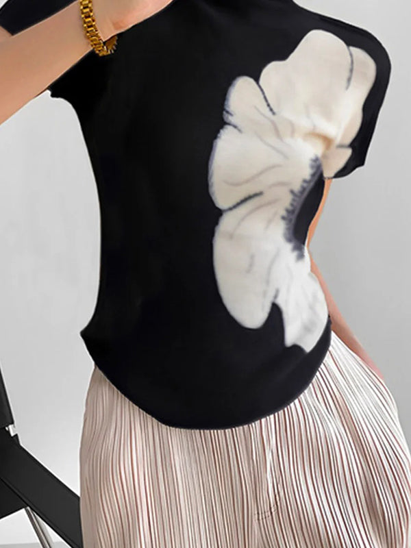 Vale Fleur Fitted Top