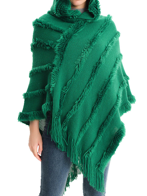 Vale Eira Tasseled Cape