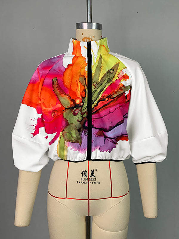 Vale Seraphine Puff-Sleeve Outerwear