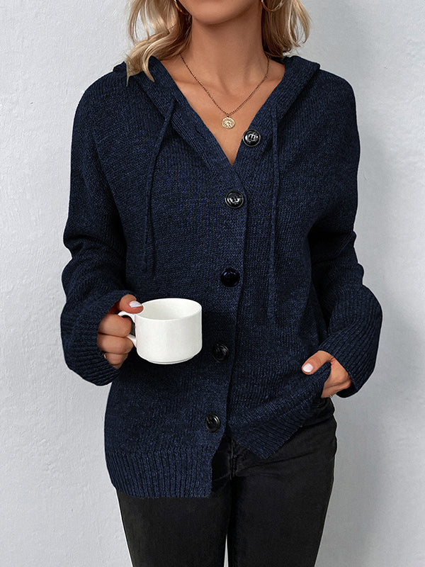 Vale Shelter Hooded Cardigan