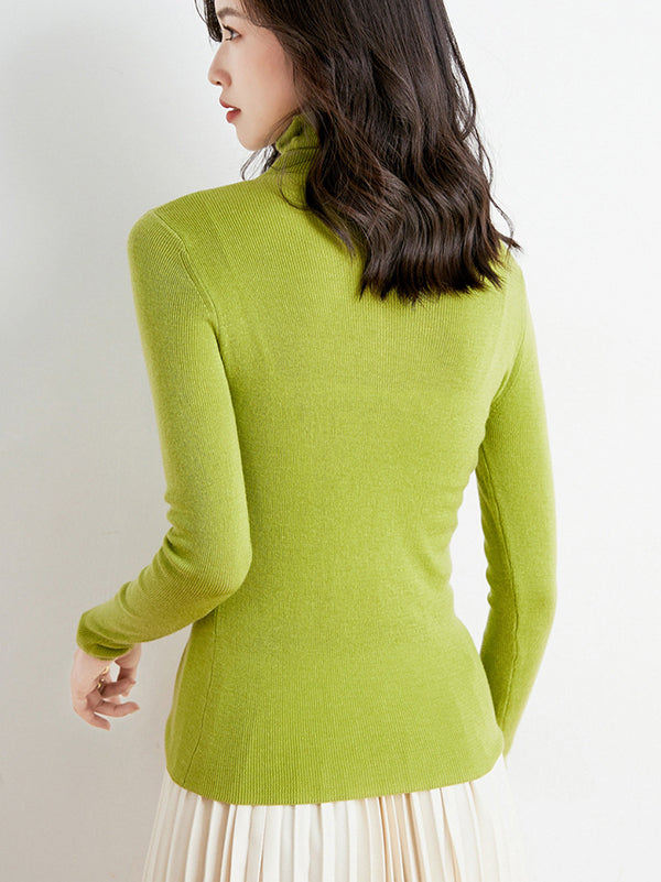 Vera Elin High-Neck Pullover