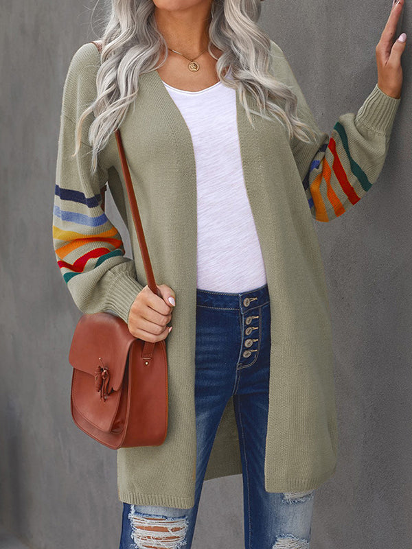 Vale Horizon Striped Cardigan