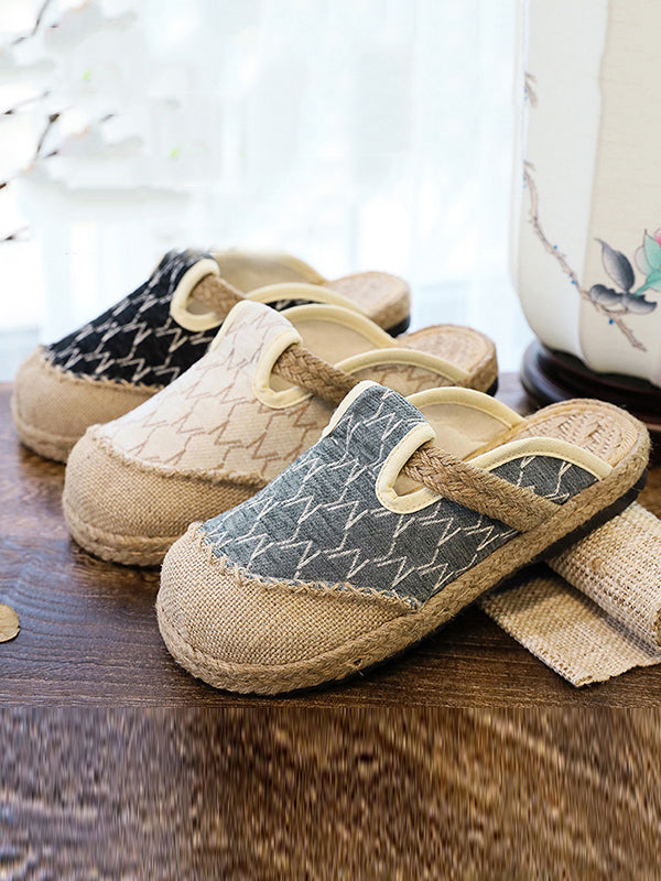 Vale Serenity Woven Slippers