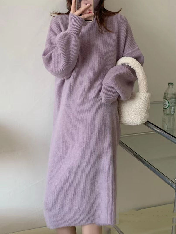 Vera Cocoon Luxe Sweater Dress