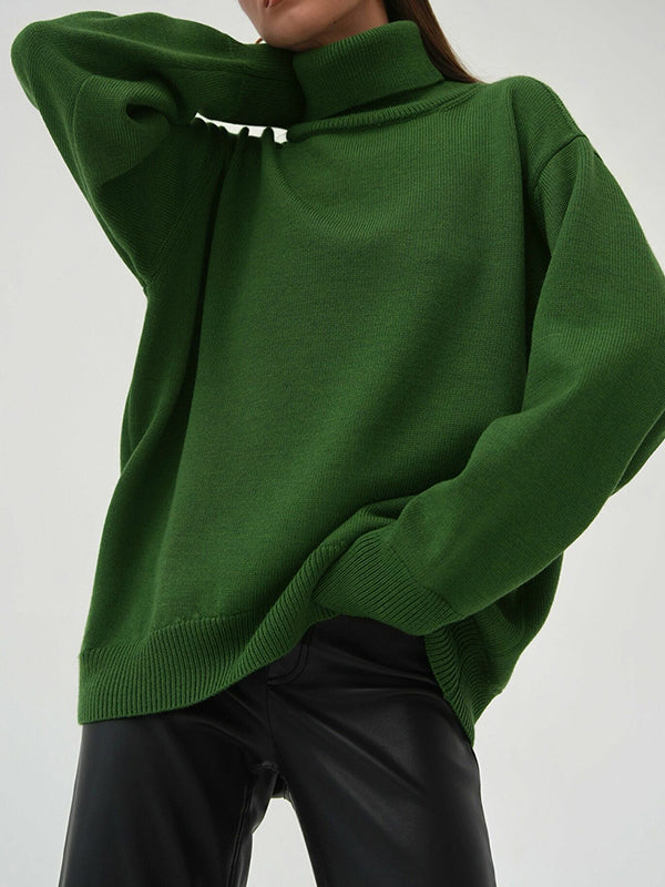 Vera Elise High-Neck Sweater