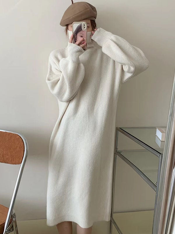 Vera Cocoon Luxe Sweater Dress