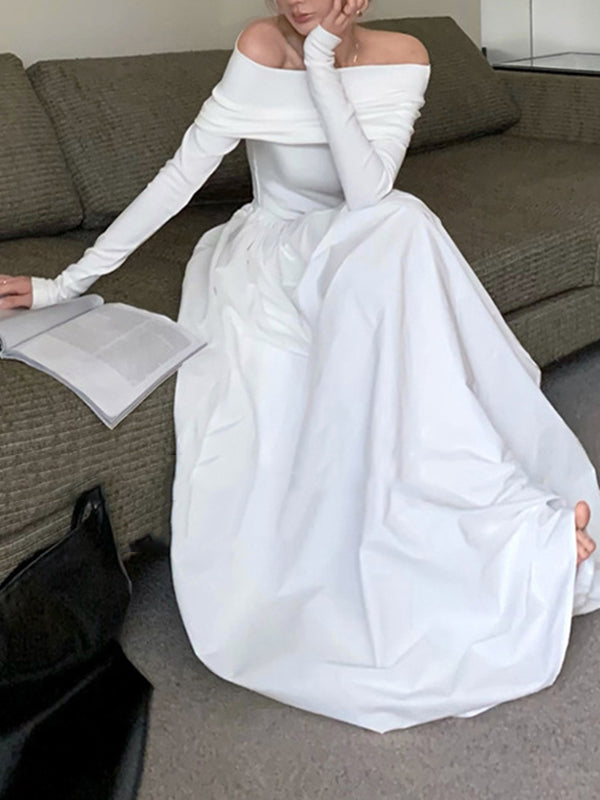 Vale Amoura Pleated Gown