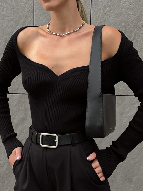 Vale Selene Square-Neck Sweater