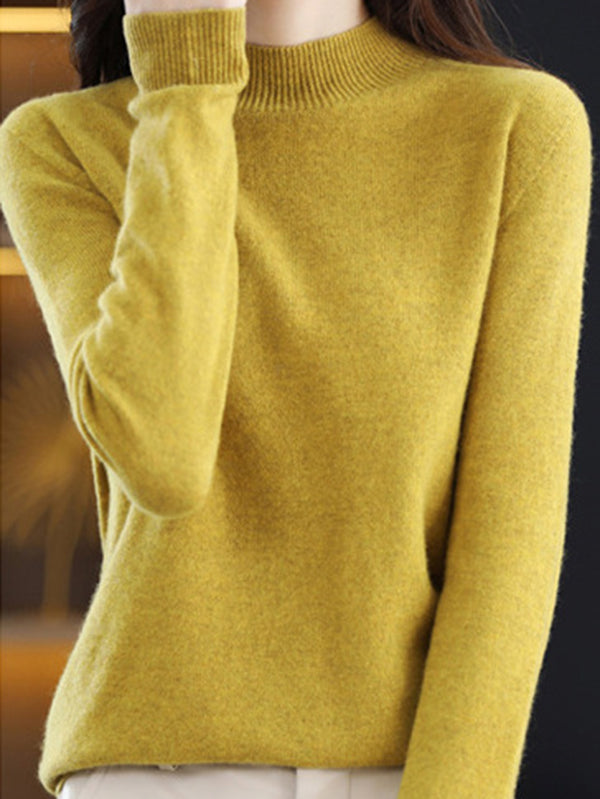 Vera Luxe High-Neck Sweater