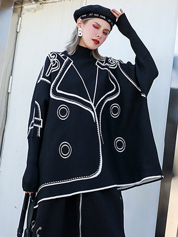 Vera Noir Vision Sweater