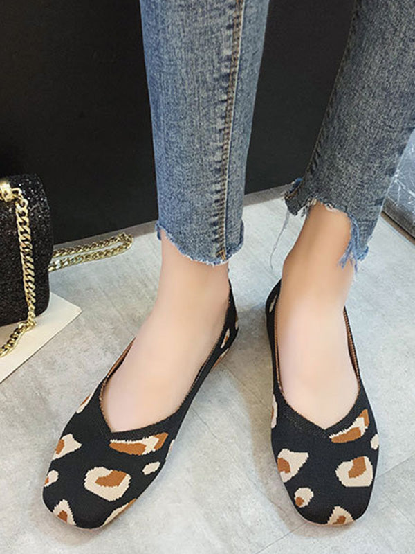 Vera Noelle Leopard Flats