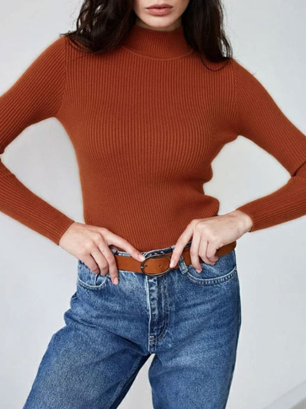 Vera Forme Ribbed Turtleneck