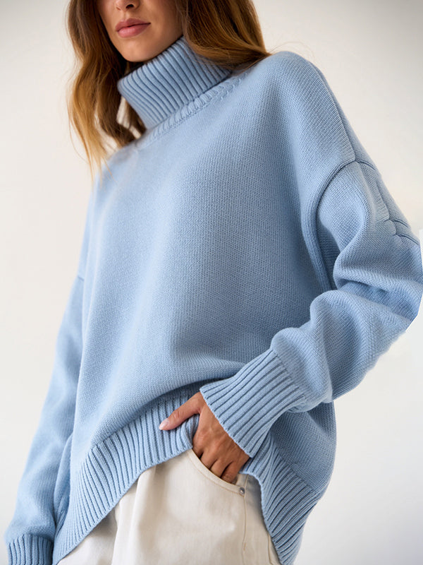 Vera Elise High-Neck Sweater