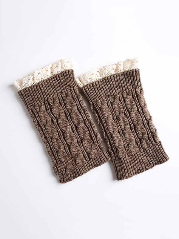 Vale Cozy Jacquard Knit Stockings