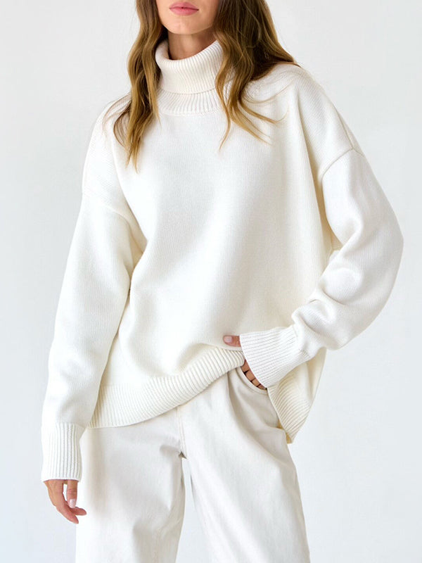 Vera Clarisse High-Neck Sweater