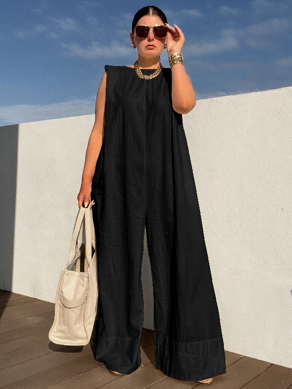 Vera Cade Wide-Leg Jumpsuit
