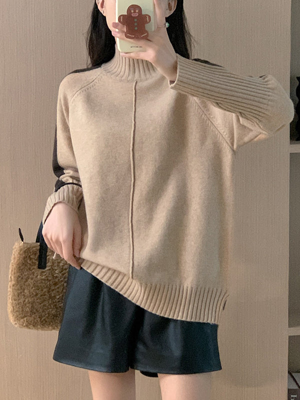 Vale Contour High-Neck Sweater