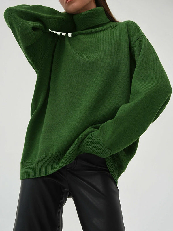 Vera Clarisse High-Neck Sweater