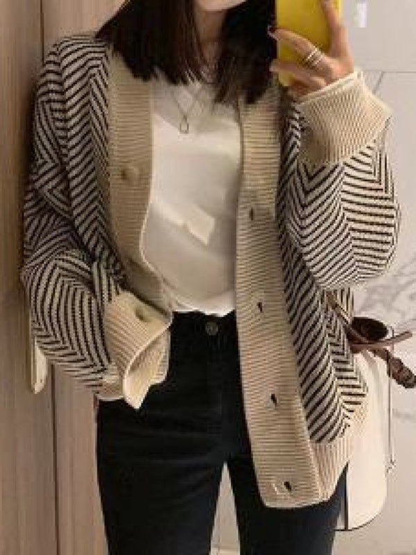 Vera Harmony Contrast Cardigan