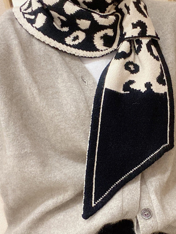 Vale Seraphine Leopard Scarf