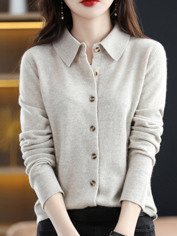 Vale Adrienne Collar Cardigan