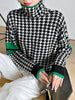 Vera Harlow Houndstooth Sweater