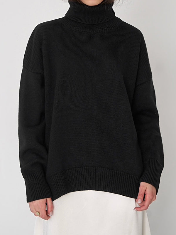 Vera Elise High-Neck Sweater
