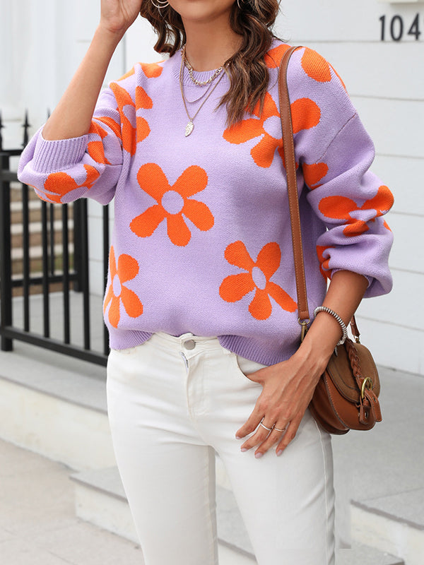 Vale Amara Floral Sweater