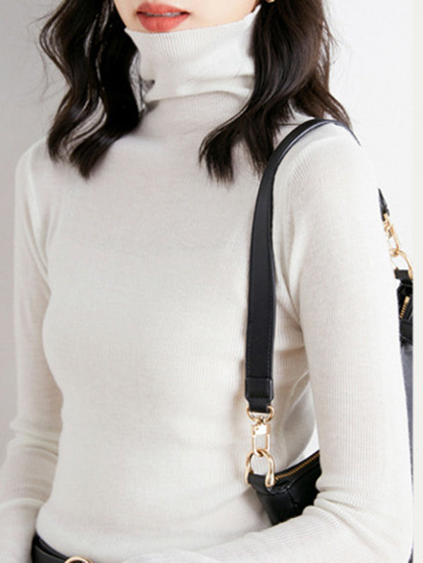 Vera Elin High-Neck Pullover