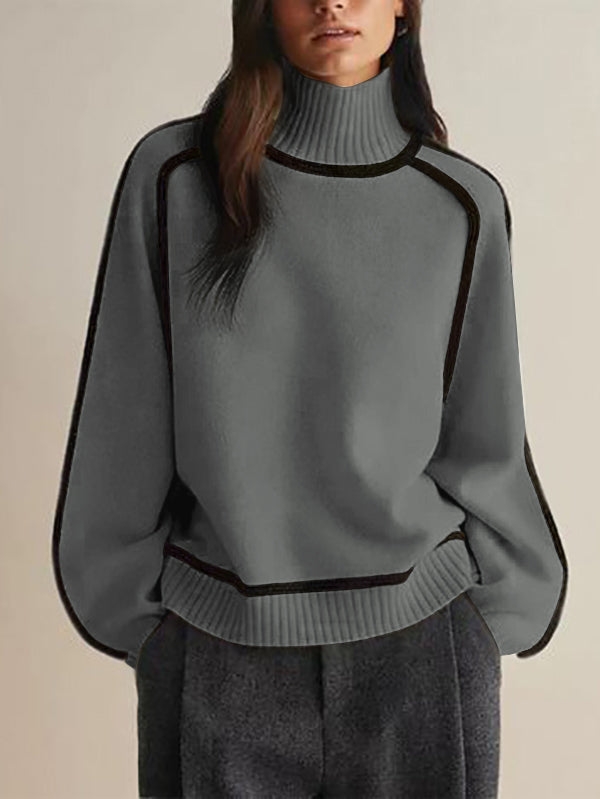 Vera Elan Contrast Sweater