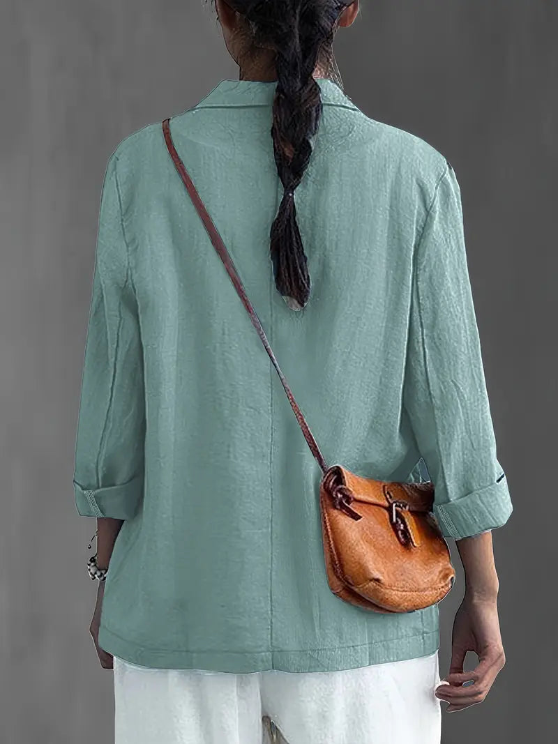 Vale® – Clara Signature Cotton Blazer