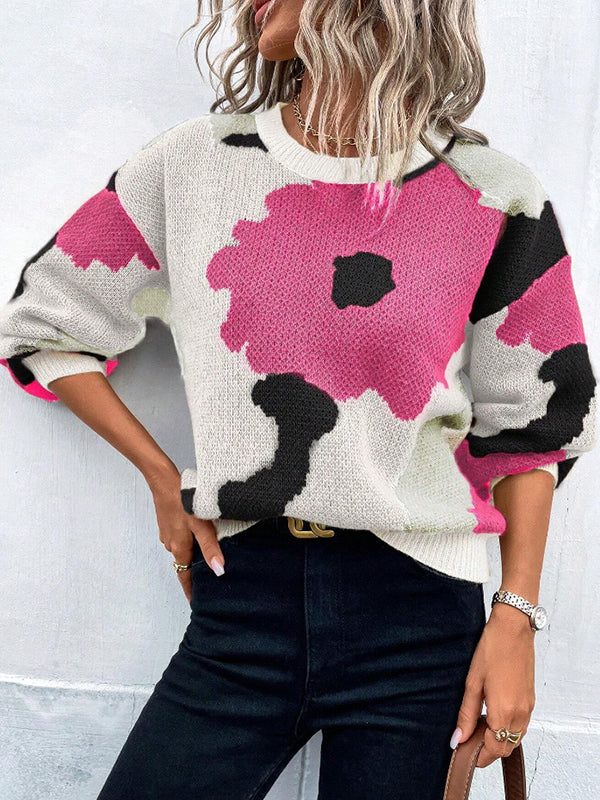 Vale Marisol Floral Sweater