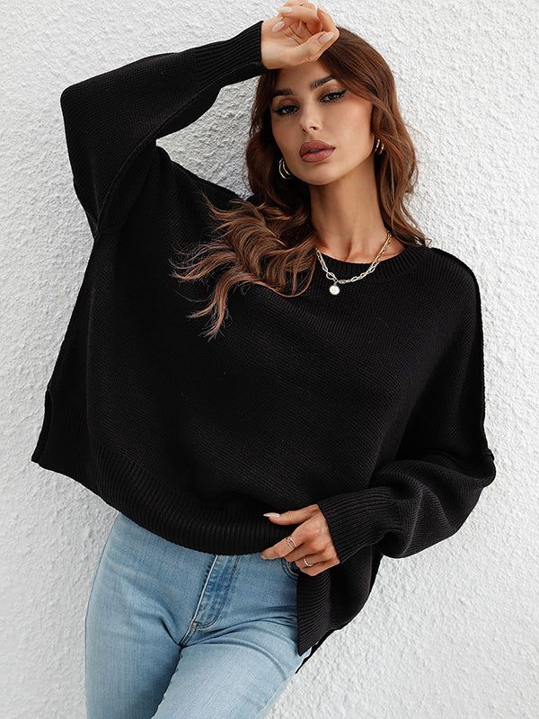 Vera Marais Side-Split Sweater
