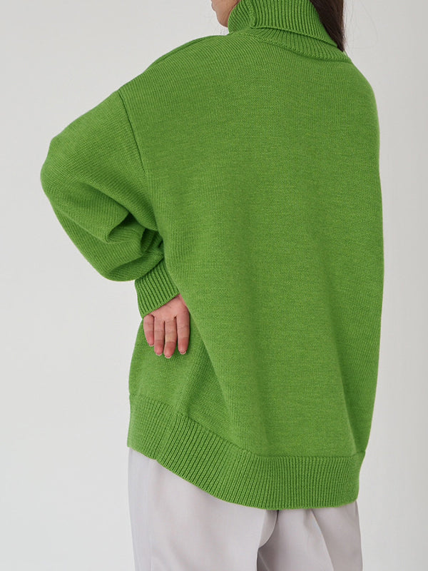 Vera Elise High-Neck Sweater