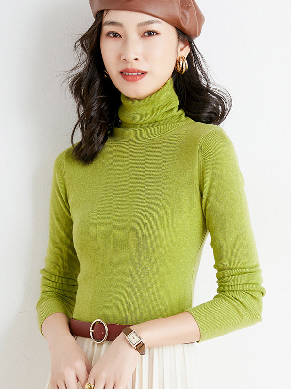 Vera Elin High-Neck Pullover