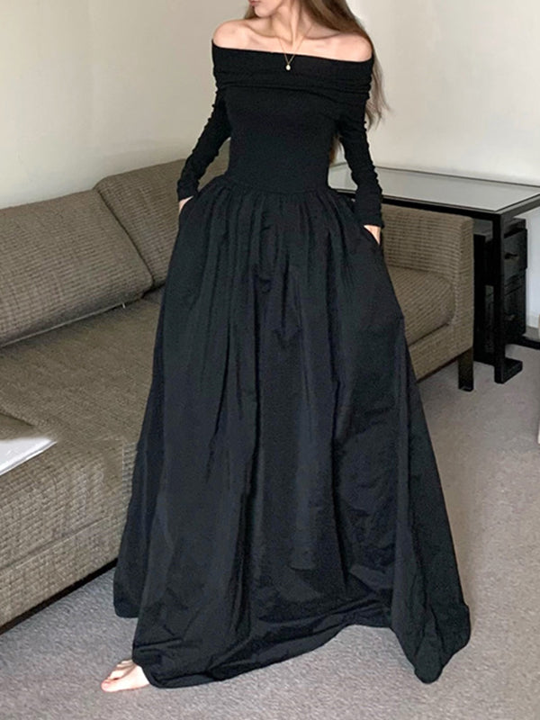 Vale Amoura Pleated Gown