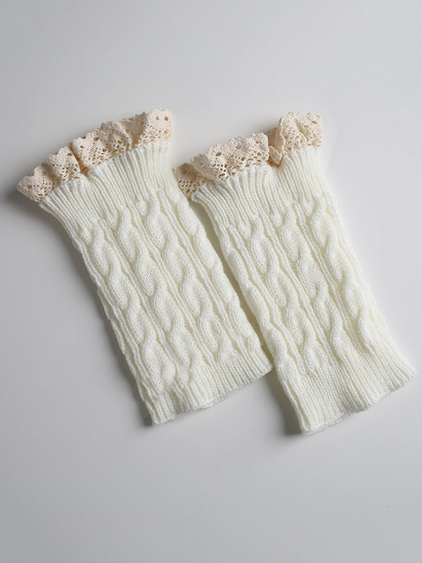 Vale Cozy Jacquard Knit Stockings