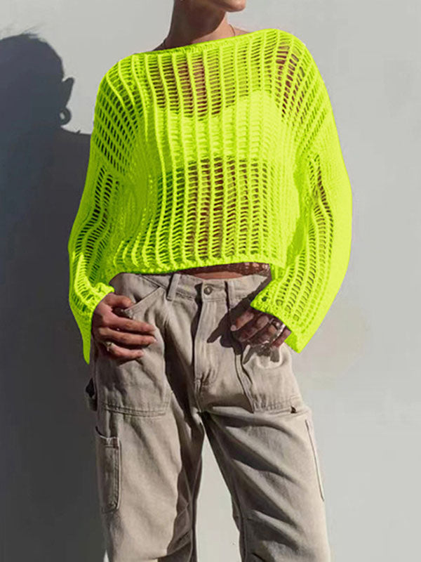 Vale Saint-Tropez Mesh Pullover