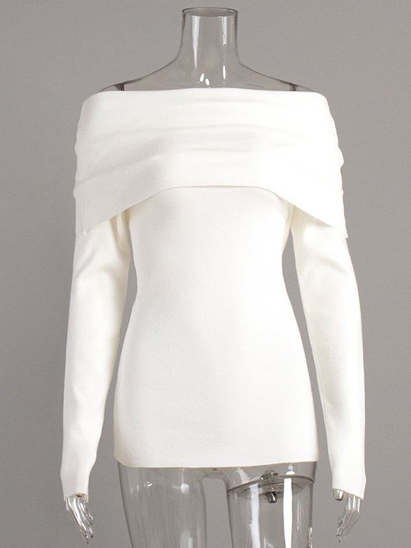 Vera Lévoire Off-Shoulder Knit