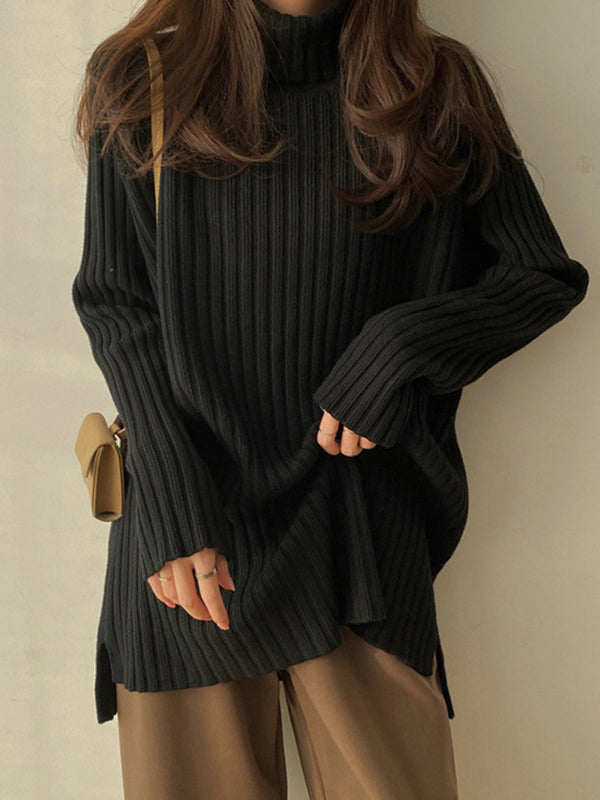 Vale Cozy Split-Side Sweater