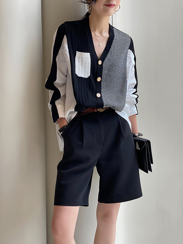 Vera Elodie Contrast Cardigan